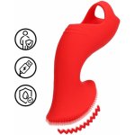 Shots Loveline Silicone Finger Lavender silikonový na prst pro ženy a páry – Zboží Dáma