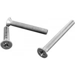 šroub se zápustnou hlavou s křížovou drážkou, 100 ks, M4 délka 25mm – HobbyKompas.cz