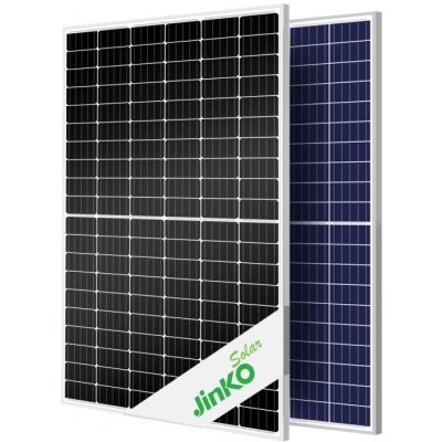 Jinko Solar Bifaciální fotovoltaický solární panel JKM550M-72HC-BDVP 550Wp stříbrný rám – HobbyKompas.cz