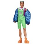 Barbie Ken se zelenými vlasy módní deluxe – Zboží Mobilmania