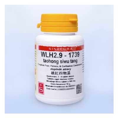 Sinecura WLH 2.9-1739 taohong siwu tang 60 tablet – Hledejceny.cz