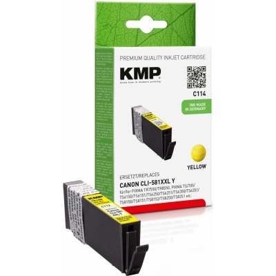 KMP Canon CLI-581Y XXL - kompatibilní – Zbozi.Blesk.cz