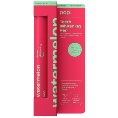 Pop Teeth Whitening Pen Watermelon bělicí pero melounové 4 ml – Zboží Dáma