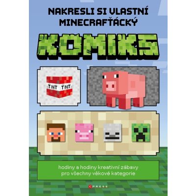 Nakresli si vlastní minecrafťácký komiks – Hledejceny.cz