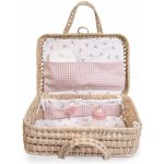 Antonio Juan 92321 Proutěný kufřík s výbavičkou pro panenku – Zboží Dáma