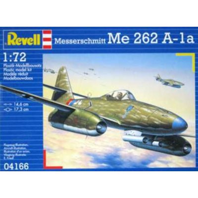 Revell Model Kit Plastic plane 04166 Messerschmitt Me 262 A la 1:72 – Zbozi.Blesk.cz