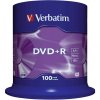 8 cm DVD médium Verbatim DVD+R 4,7GB 16x, AZO, cakebox, 100ks (43551)