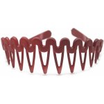 Čelenka s velkým hřebínkem Barva: vínově červená – Zboží Dáma