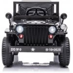 Mamido elektrický vojenský jeep Willys 4x4 černá – Sleviste.cz