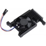 Waveshare Chladicí ventilátor All-in-one z hliníkové slitiny pro Raspberry Pi 4B – Zboží Živě