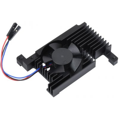 Waveshare Chladicí ventilátor All-in-one z hliníkové slitiny pro Raspberry Pi 4B – Zboží Živě