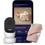 Owlet Dream Duo chytrá ponožka matně růžová a kamera Cam 2 bílá – Zboží Dáma