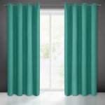 EUROFIRANY ZATEMŇOVACÍ ZÁVĚS NA KROUŽCÍCH BLACKOUT 135X250 CM MENTOLOVÁ – Hledejceny.cz