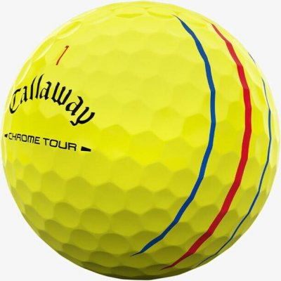 Callaway Chrome Tour Triple Track žluté 3 x 3 ks – Hledejceny.cz