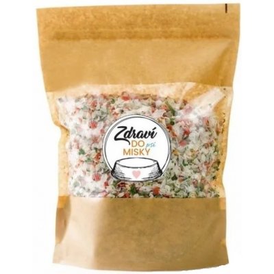 Do psí misky Zdravá příloha Instantní rýžové vločky se zeleninou 750 g – Hledejceny.cz