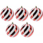 Home Styling Collection Vánoční ozdoby nerozbitné Ø 8 cm 10 ks. červený – Hledejceny.cz