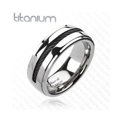 Šperky4U Pánský prsten z Titanu OPR1450 – Zboží Mobilmania