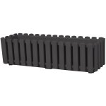 Prosperplast Truhlík BOARDEE FENCYCASE šedý kámen 38 x 18 x 16,2cm – Zboží Mobilmania