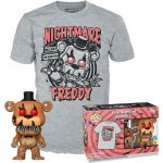 Funko Pop! set Five Nights at Freddys 111 Freddy a tričko vel. XL – Zboží Mobilmania