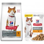 Hill's Feline Young Adult Sterilised Chicken 10 kg – Zboží Mobilmania