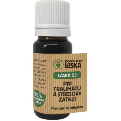 Dokonalá Láska 53 Při traumatu a stresové zátěži podpůrná inhalace 10 ml – Hledejceny.cz