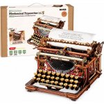 ROBOTIME Rokr 3D dřevěné puzzle Mechanický psací stroj (verze Magic) 324 ks – Hledejceny.cz