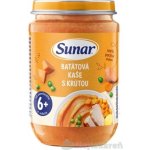 Sunar Batátová kaše s krůtou 190 g – Sleviste.cz