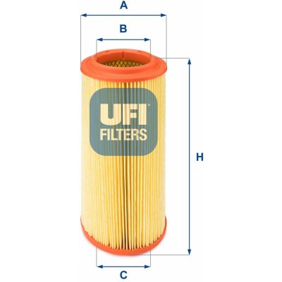 Vzduchový filtr UFI 27.257.00 – Hledejceny.cz