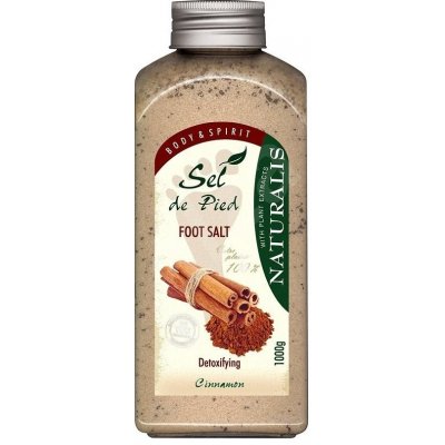 Naturalis sůl na nohy s vůní skořice 1 kg – Zbozi.Blesk.cz