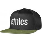Etnies Corp Snapback Black/Olive – Zboží Dáma