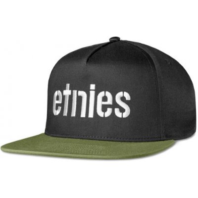 Etnies Corp Snapback Black/Olive – Zboží Dáma
