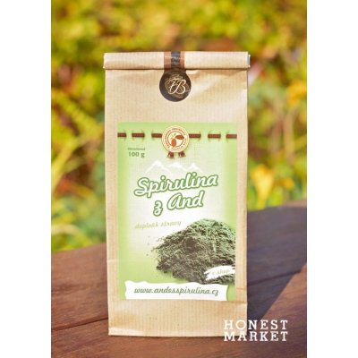 Spirulina z And prášek 100 g – Hledejceny.cz