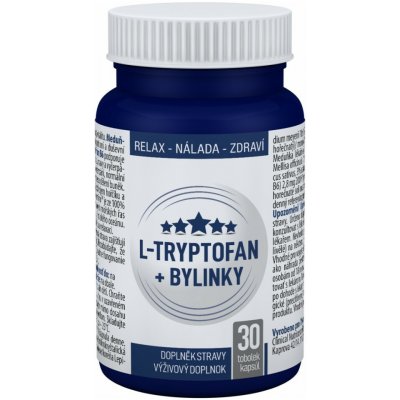 CLINICAL L-Tryptofan + bylinky 30 tobolek