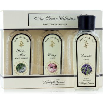 Ashleigh & Burwood Náplně do katalytických lamp PEONY, LAVENDER & GARDEN MINT ( pivoňka, levandule a zahradní máta) 3 x 180 ml