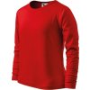 Dětské tričko Malfini Fit-T LS 121 červená