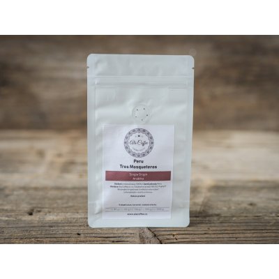 Ala Coffee KÁVA PERU TRES MOSQUETEROS 100% Single Origin Arabica zrnková 250 g – Hledejceny.cz
