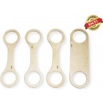 BaaVi Dřevěné mostky Balance Play set 3+1 – Hledejceny.cz