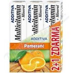 Additiva sada Multivitamin 2+1 mineral pomeranč šumivé tablety 3 x 20 ks – Hledejceny.cz