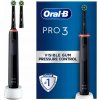 Elektrický zubní kartáček Oral-B Pro 3 3400N Cross Action Black