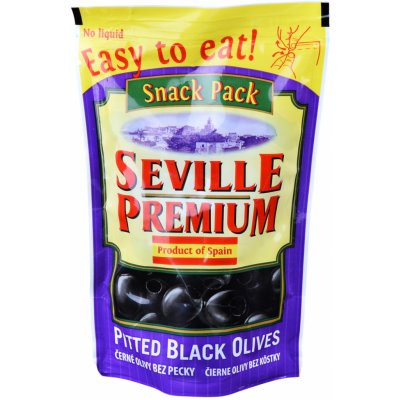 Seville Premium Černé olivy bez pecky 75g – Zbozi.Blesk.cz