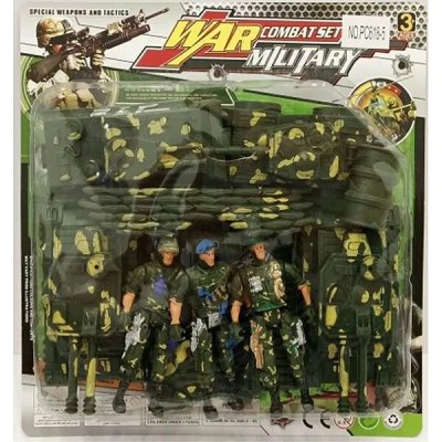 Mac Toys Vojenská sada velká Mac Toys Vojenská sada velká – Zboží Dáma