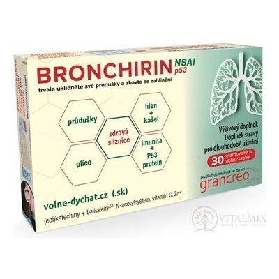 Bronchirin 30 tablet – Hledejceny.cz