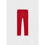 Mayoral kalhoty natahovací odlehčené s volánky červené – Zboží Dáma