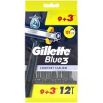 Gillette Blue3 Comfort 12 ks – Zboží Dáma Gillette Blue3 Comfort 12 ks – Zboží Dáma
