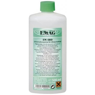 Emag EM080 Univerzální čisticí roztok na zlato šperky brýle CD DVD koncentrát 0,5 l – Zboží Dáma