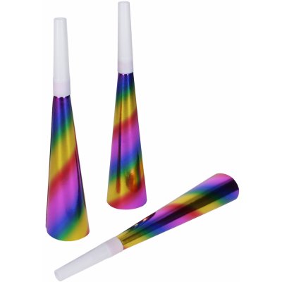 wiky Párty trumpetky Duha 6ks – Zbozi.Blesk.cz