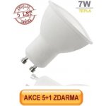 LED21 LED žárovka 7W GU10 500lm Teplá bílá, 5+1 – Zboží Dáma