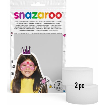 Houbička bílá 2ks na obličejové barvy – Zbozi.Blesk.cz