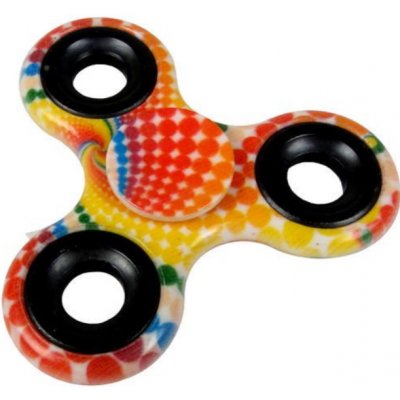 Antistresový Fidget Spinner Barevné konfety – Zboží Dáma