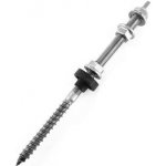 FVE kombišroub / šroub s dvojitým závitem M12x400 A2 nerez – Hledejceny.cz
